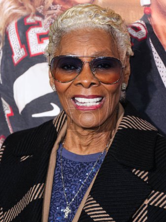 Photo for Dionne Warwick arrives at the Los Angeles Premiere Screening Of Paramount Pictures' '80 For Brady' held at the Regency Village Theatre on January 31, 2023 in Westwood, Los Angeles, California, United States. - Royalty Free Image
