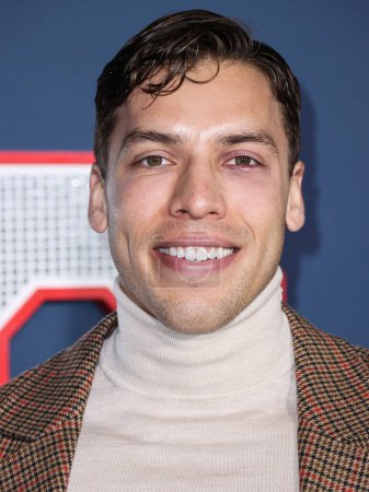 Photo for American actor Joseph Baena arrives at the Los Angeles Premiere Screening Of Paramount Pictures' '80 For Brady' held at the Regency Village Theatre on January 31, 2023 in Westwood, Los Angeles, California, United States. - Royalty Free Image