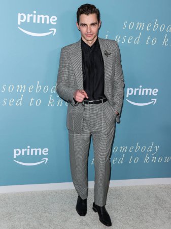 Photo for American actor and filmmaker Dave Franco arrives at the Los Angeles Premiere Of Amazon Prime Video's 'Somebody I Used To Know' held at The Culver Theater on February 1, 2023 in Culver City, Los Angeles, California, United States. - Royalty Free Image