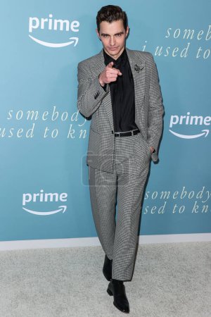 Photo for American actor and filmmaker Dave Franco arrives at the Los Angeles Premiere Of Amazon Prime Video's 'Somebody I Used To Know' held at The Culver Theater on February 1, 2023 in Culver City, Los Angeles, California, United States. - Royalty Free Image