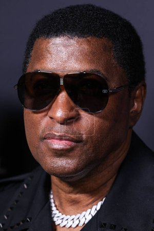 Photo for American singer, songwriter, and record producer Babyface (Kenneth Brian Edmonds) arrives at the Universal Music Group 2023 65th GRAMMY Awards After Party held at Milk Studios Los Angeles on February 5, 2023 in Los Angeles, California, United States. - Royalty Free Image