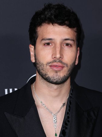 Téléchargez les photos : Sebastian Yatra arrives at the Universal Music Group 2023 65th GRAMMY Awards After Party held at Milk Studios Los Angeles on February 5, 2023 in Los Angeles, California, United States. - en image libre de droit