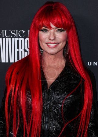 Téléchargez les photos : Canadian singer-songwriter and actress Shania Twain arrives at the Universal Music Group 2023 65th GRAMMY Awards After Party held at Milk Studios Los Angeles on February 5, 2023 in Los Angeles, California, United States. - en image libre de droit