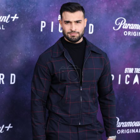 Photo for Iranian-American model, actor and fitness trainer Sam Asghari arrives at the Los Angeles Premiere Of Paramount+'s Original Series 'Star Trek: Picard' Third And Final Season held at the TCL Chinese Theatre IMAX on February 9, 2023 in Hollywood - Royalty Free Image