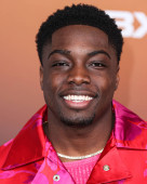 American actor Deion Smith arrives at the Los Angeles Premiere Of Netflix's 'Outer Banks' Season 3 held at the Regency Village Theatre on February 16, 2023 in Westwood, Los Angeles, California, United States.  mug #641088500