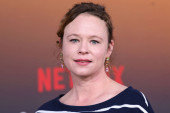 American actress Thora Birch arrives at the Los Angeles Premiere Of Netflix's 'Outer Banks' Season 3 held at the Regency Village Theatre on February 16, 2023 in Westwood, Los Angeles, California, United States. Stickers #641090160