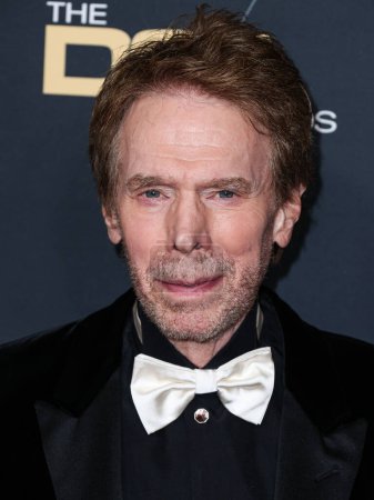 Photo for American producer Jerry Bruckheimer arrives at the 75th Annual Directors Guild Of America (DGA) Awards held at The Beverly Hilton Hotel on February 18, 2023 in Beverly Hills, Los Angeles, California, United States. - Royalty Free Image