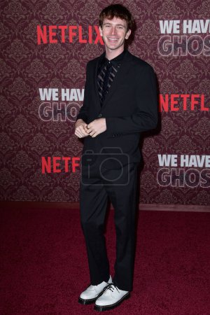 Photo for Scott Kress arrives at the Los Angeles Premiere Of Netflix's 'We Have A Ghost' held at the Netflix Tudum Theater on February 22, 2023 in Hollywood, Los Angeles, California, United States. - Royalty Free Image