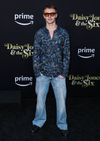 Photo for Hart Denton arrives at the Los Angeles Premiere Of Amazon Prime Video's 'Daisy Jones & The Six' Season 1 held at the TCL Chinese Theatre IMAX on February 23, 2023 in Hollywood, Los Angeles, California, United States. - Royalty Free Image