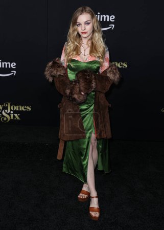 Photo for American actress, singer and model Olivia Rose Keegan arrives at the Los Angeles Premiere Of Amazon Prime Video's 'Daisy Jones & The Six' Season 1 held at the TCL Chinese Theatre IMAX on February 23, 2023 in Hollywood, Los Angeles, California - Royalty Free Image
