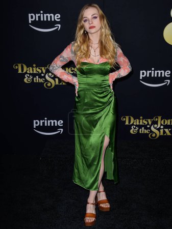 Photo for Olivia Rose Keegan arrives at the Premiere Of Amazon Prime Video's 'Daisy Jones & The Six' Season 1 held at the TCL Chinese Theatre IMAX on February 23, 2023 in Hollywood, Los Angeles, California, United States. - Royalty Free Image