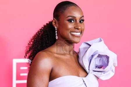 Photo for Issa Rae arrives at the 54th Annual NAACP Image Awards held at the Pasadena Civic Auditorium on February 25, 2023 in Pasadena, Los Angeles, California, United States. - Royalty Free Image