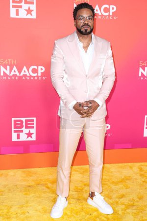 Foto de Method Man (Clifford Smith, Jr.) arrives at the 54th Annual NAACP Image Awards held at the Pasadena Civic Auditorium on February 25, 2023 in Pasadena, Los Angeles, California, United States. - Imagen libre de derechos