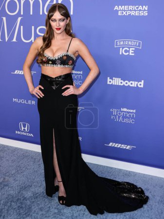Photo for Larsen Thompson arrives at the 2023 Billboard Women In Music held at the YouTube Theater on March 1, 2023 in Inglewood, Los Angeles, California, United States. - Royalty Free Image