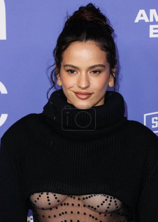 Téléchargez les photos : Rosalia arrives at the 2023 Billboard Women In Music held at the YouTube Theater on March 1, 2023 in Inglewood, Los Angeles, California, United States. - en image libre de droit