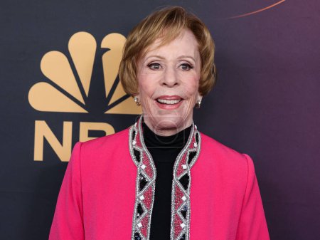 Photo for American actress, comedian, singer and writer Carol Burnett arrives at NBC's 'Carol Burnett: 90 Years Of Laughter + Love' Birthday Special held at AVALON Hollywood and Bardot on March 2, 2023 in Hollywood, Los Angeles, California, United States. - Royalty Free Image