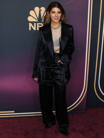 Téléchargez les photos : Marisa Tomei arrives at NBC's 'Carol Burnett: 90 Years Of Laughter + Love' Birthday Special held at AVALON Hollywood and Bardot on March 2, 2023 in Hollywood, Los Angeles, California, United States. - en image libre de droit