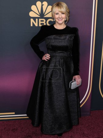 Foto de Melissa Rauch arrives at NBC's 'Carol Burnett: 90 Years Of Laughter + Love' Birthday Special held at AVALON Hollywood and Bardot on March 2, 2023 in Hollywood, Los Angeles, California, United States. - Imagen libre de derechos