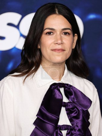 Photo for Abbi Jacobson arrives at the Los Angeles Premiere Of Apple TV+'s Original Series 'Ted Lasso' Season 3 held at the Regency Village Theatre on March 7, 2023 in Westwood, Los Angeles, California, United States. - Royalty Free Image