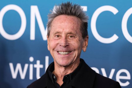 Photo for American film and television producer and writer Brian Grazer arrives at the Los Angeles Premiere Of Disney+'s Music Docu-Special 'Bono & The Edge: A Sort of Homecoming, With Dave Letterman' held at The Orpheum Theatre on March 8, 2023 in Los Angeles - Royalty Free Image