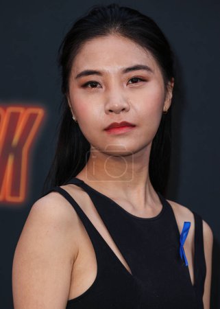 Téléchargez les photos : Aimee Kwan arrive à la première de John Wick : Chapter 4 de Lionsgate au TCL Chinese Theatre IMAX le 20 mars 2023 à Hollywood, Los Angeles, Californie, États-Unis. - en image libre de droit