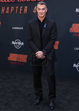 Photo for American stuntman and film director Chad Stahelski arrives at the Los Angeles Premiere Of Lionsgate's 'John Wick: Chapter 4' held at the TCL Chinese Theatre IMAX on March 20, 2023 in Hollywood, Los Angeles, California, United States. - Royalty Free Image