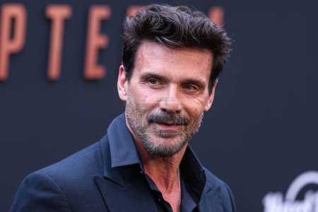Photo for American actor and martial artist Frank Grillo arrives at the Los Angeles Premiere Of Lionsgate's 'John Wick: Chapter 4' held at the TCL Chinese Theatre IMAX on March 20, 2023 in Hollywood, Los Angeles, California, United States. - Royalty Free Image