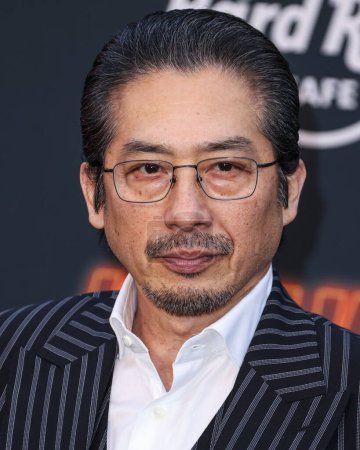 Foto de El actor japonés y artista marcial Hiroyuki Sanada llega al estreno de 'John Wick: Chapter 4' de Lionsgate en el TCL Chinese Theatre IMAX el 20 de marzo de 2023 en Hollywood, Los Ángeles, California, Estados Unidos. - Imagen libre de derechos