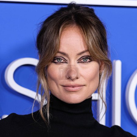 Photo for Olivia Wilde wearing a Chloe dress arrives at the Fashion Trust U.S. Awards 2023 held at Goya Studios on March 21, 2023 in Hollywood, Los Angeles, California, United States. - Royalty Free Image