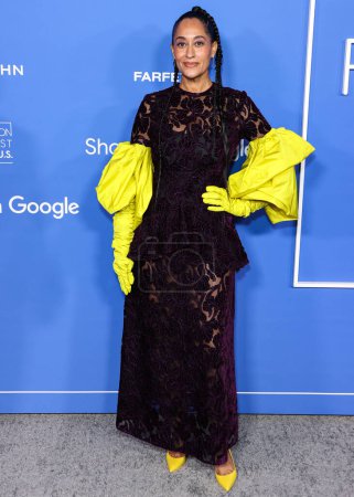 Foto de Tracee Ellis Ross llega al Fashion Trust U.S. Premios 2023 celebrados en Goya Studios el 21 de marzo de 2023 en Hollywood, Los Ángeles, California, Estados Unidos. - Imagen libre de derechos