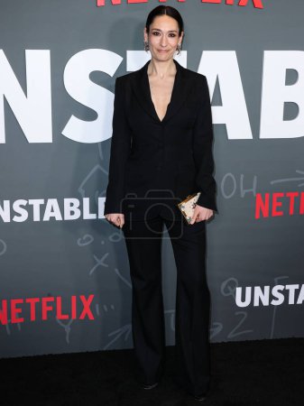 Foto de Sian Clifford llega al estreno en Los Ángeles de la primera temporada de Netflix 'Inestable' celebrada en el Teatro Netflix Tudum el 23 de marzo de 2023 en Hollywood, Los Ángeles, California, Estados Unidos. - Imagen libre de derechos