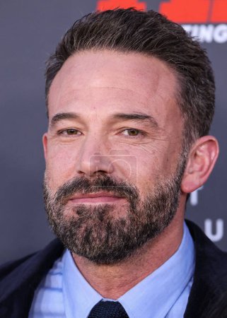 Photo for American actor and filmmaker Ben Affleck arrives at the World Premiere Of Amazon Studios' And Skydance Media's 'Air' held at the Regency Village Theatre on March 27, 2023 in Westwood, Los Angeles, California, United States. - Royalty Free Image