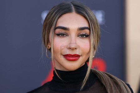 Photo for Chantel Jeffries arrives at the World Premiere Of Amazon Studios' And Skydance Media's 'Air' held at the Regency Village Theatre on March 27, 2023 in Westwood, Los Angeles, California, United States. - Royalty Free Image