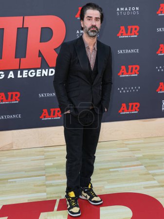 Photo for Hamish Linklater arrives at the World Premiere Of Amazon Studios' And Skydance Media's 'Air' held at the Regency Village Theatre on March 27, 2023 in Westwood, Los Angeles, California, United States. - Royalty Free Image