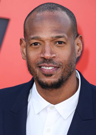 Photo for Marlon Wayans arrives at the World Premiere Of Amazon Studios' And Skydance Media's 'Air' held at the Regency Village Theatre on March 27, 2023 in Westwood, Los Angeles, California, United States. - Royalty Free Image