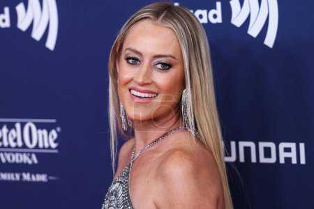 Photo for American country music singer and songwriter Brooke Eden (Brooke Eden Hoover) arrives at the 34th Annual GLAAD Media Awards Los Angeles held at The Beverly Hilton Hotel on March 30, 2023 in Beverly Hills, Los Angeles, California, United States. - Royalty Free Image