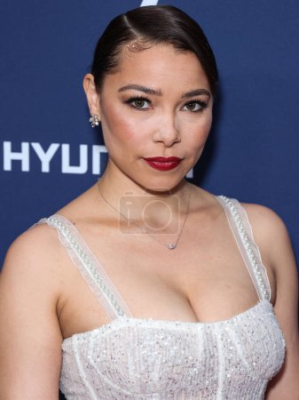 Photo for Canadian actress Jessica Parker Kennedy arrives at the 34th Annual GLAAD Media Awards Los Angeles held at The Beverly Hilton Hotel on March 30, 2023 in Beverly Hills, Los Angeles, California, United States. - Royalty Free Image
