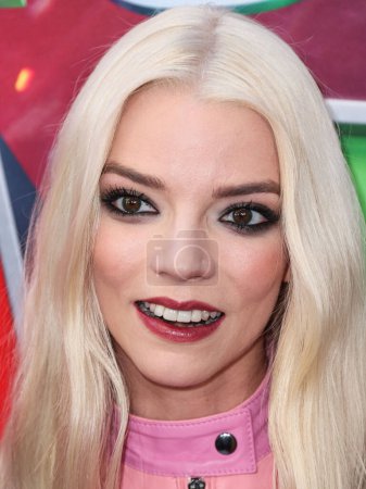 Photo for Actress Anya Taylor-Joy arrives at the Los Angeles Special Screening Of Universal Pictures, Nintendo And Illumination Entertainment's 'The Super Mario Bros. Movie' held at the Regal Cinemas LA Live & 4DX Movie on April 1, 2023 in Los Angeles, USA - Royalty Free Image