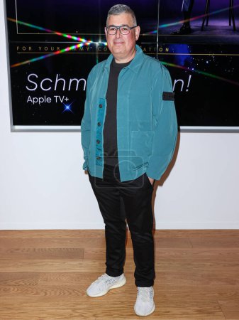 Photo for South African cinematographer Jon Joffin arrives at the Apple TV+ 'Schmigadoon!' Season 2 Emmy FYC (For Your Consideration) Event held at the Television Academy Saban Media Center on April 13, 2023 in North Hollywood, Los Angeles, California - Royalty Free Image