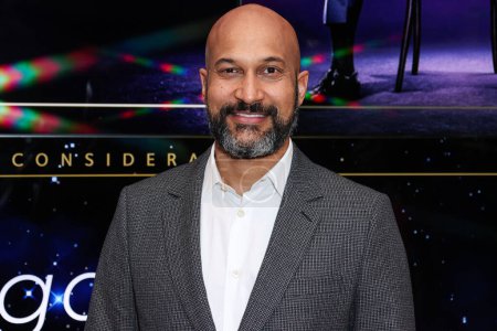 Photo for American actor, comedian, Keegan-Michael Key arrives at the Apple TV+ 'Schmigadoon!' Season 2 Emmy FYC (For Your Consideration) Event held at the Television Academy Saban Media Center on April 13, 2023 in Los Angeles - Royalty Free Image