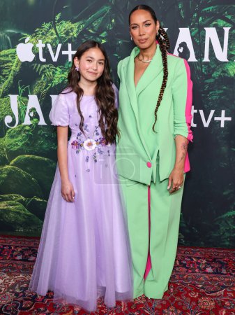 Photo for Ava Louise Murchison and Leona Lewis arrive at the Los Angeles Premiere Of Apple TV+ Original Series 'Jane' Season 1 held at the California Science Center at Exposition Park on April 14, 2023 in Los Angeles, California, United States. - Royalty Free Image
