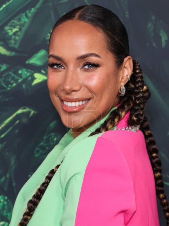 Photo for British singer, songwriter, actress and activist Leona Lewis arrives at the Los Angeles Premiere Of Apple TV+ Original Series 'Jane' Season 1 held at the California Science Center at Exposition Park on April 14, 2023 in Los Angeles, California - Royalty Free Image