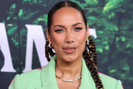 Photo for British singer, songwriter, actress and activist Leona Lewis arrives at the Los Angeles Premiere Of Apple TV+ Original Series 'Jane' Season 1 held at the California Science Center at Exposition Park on April 14, 2023 in Los Angeles, California - Royalty Free Image