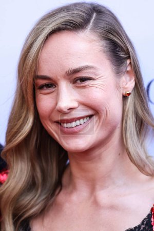 Photo for American actress Brie Larson wearing Rodarte arrives at The Daily Front Row's 7th Annual Fashion Los Angeles Awards held at the Crystal Garden at The Beverly Hills Hotel on April 23, 2023 in Beverly Hills, Los Angeles, California, United States. - Royalty Free Image