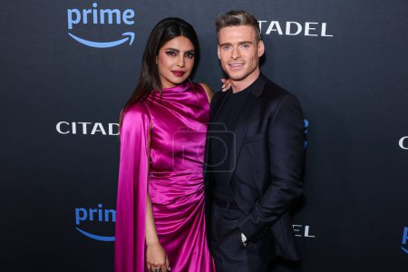 Photo for Priyanka Chopra Jonas and Richard Madden arrive at the Los Angeles Red Carpet And Fan Screening For Amazon Prime Video's 'Citadel' Season 1 held at The Culver Theater on April 25, 2023 in Culver City, Los Angeles, California, United States. - Royalty Free Image