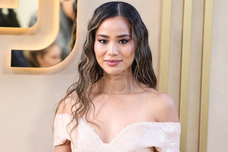 Photo for American actress and former reality television personality Jamie Chung arrives at Gold House's 2nd Annual Gold Gala 2023 held at The Music Center on May 6, 2023 in Los Angeles, California, United States. - Royalty Free Image