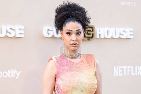 Photo for American actress Lee Rodriguez arrives at Gold House's 2nd Annual Gold Gala 2023 held at The Music Center on May 6, 2023 in Los Angeles, California, United States. - Royalty Free Image