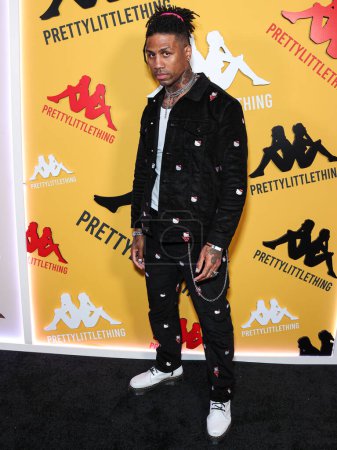 Photo for Dom Gabriel arrives at the PrettyLittleThing X Kappa Launch Party held at the Sunset Room Hollywood on May 9, 2023 in Hollywood, Los Angeles, California, United States. - Royalty Free Image