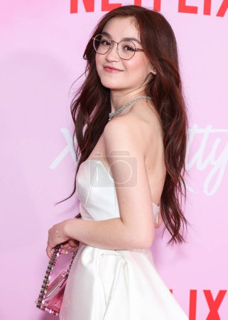 Photo for Canadian actress Anna Cathcart arrives at the Los Angeles Premiere Event Of Netflix's 'XO, Kitty' Season 1 held at the Netflix Tudum Theater on May 11, 2023 in Hollywood, Los Angeles, California, United States. - Royalty Free Image