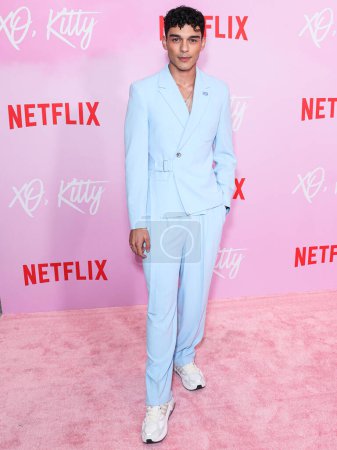Téléchargez les photos : L'acteur américain Anthony Keyvan arrive au premier événement de la saison 1 "XO, Kitty" de Netflix au Netflix Tudum Theater le 11 mai 2023 à Hollywood, Los Angeles, Californie, États-Unis. - en image libre de droit